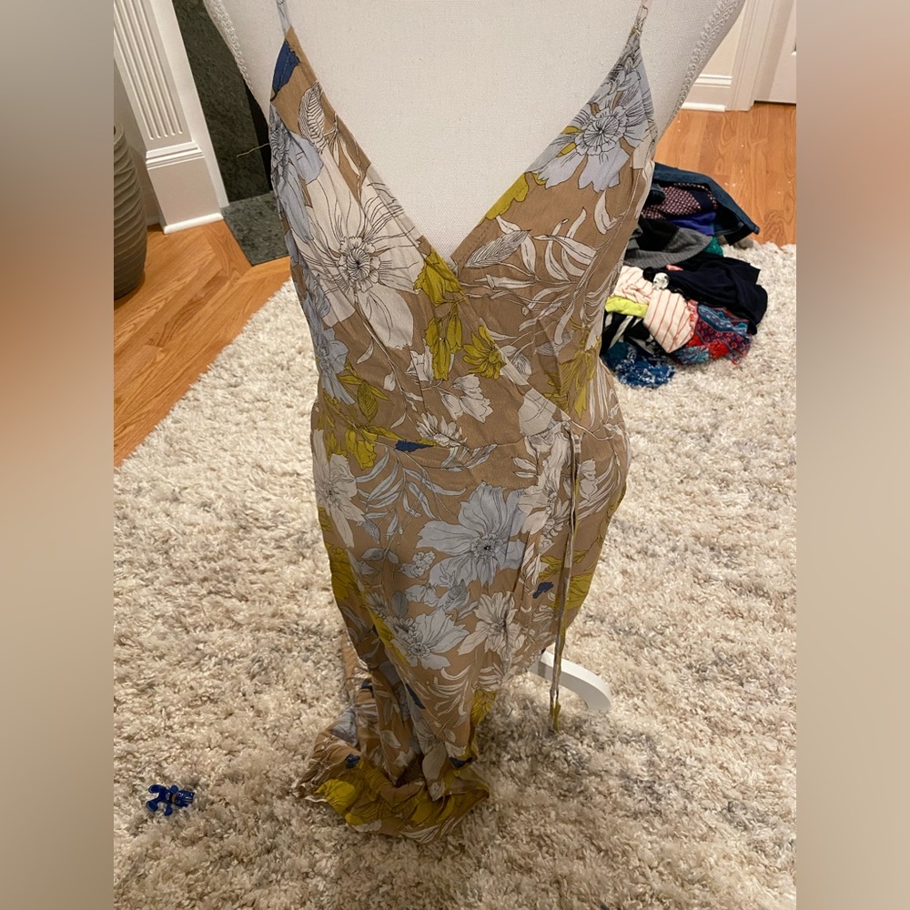 Astr womens midi dress
